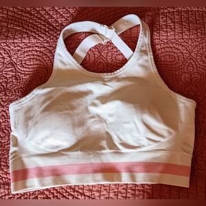 Zella Activewear Wireless Sports Padded Bra With Adjustable Straps. Sz Small